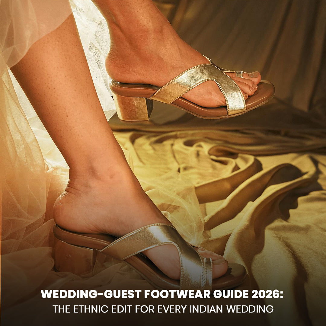 Wedding-Guest Footwear Guide 2026: The Ethnic Edit for Every Indian Wedding