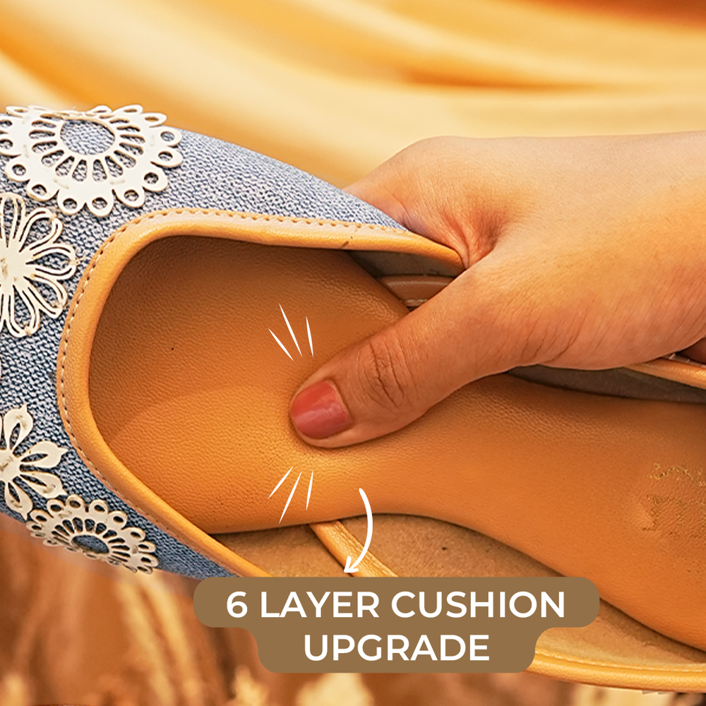 
                      
                        Extra Cushion For Juttis
                      
                    