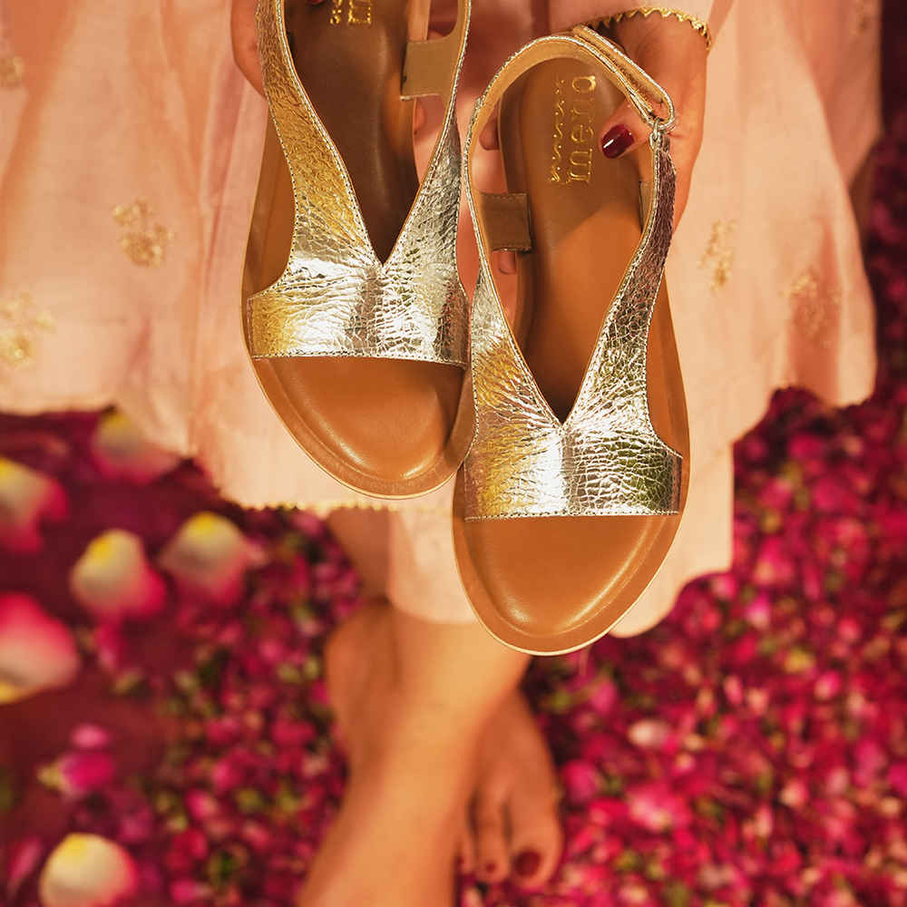 
                      
                        Noor Silver Sandals
                      
                    